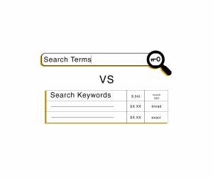 search keywords vs search terms