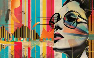 paid search vs social ads ultimate deep dive article featured image with colorful artistic collage